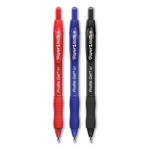 Sanford PAP2095465 Profile Retractable Gel Pen; 1 mm; Black - Pack of 12, Sanford, Mfr#: 2095465